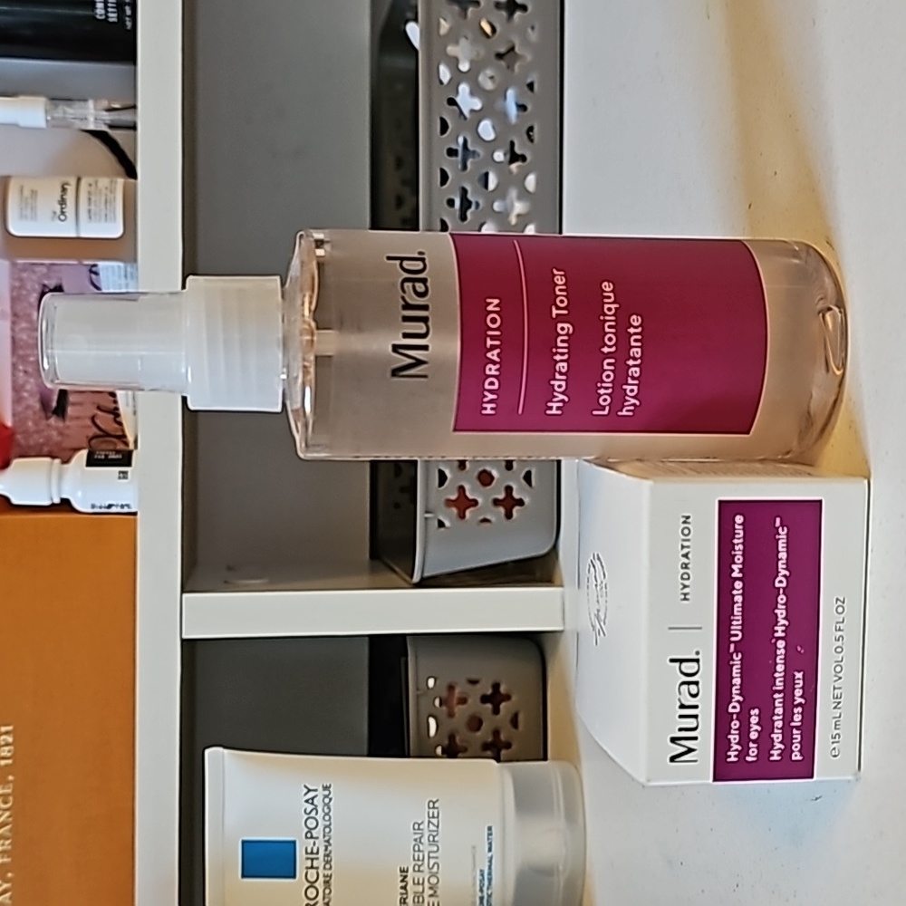 Murad Hydrating toner / Murad hydro dynamic ultimate moisturizer for eyes
